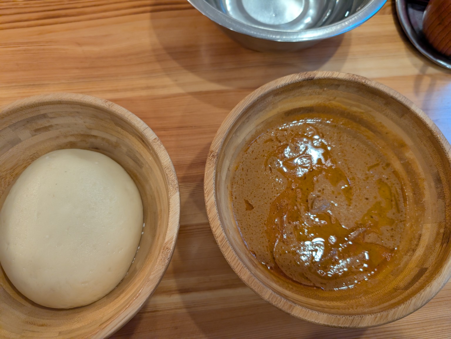 Fufu mit Erdnuss sauce | Teigdessert | Africans Fanta